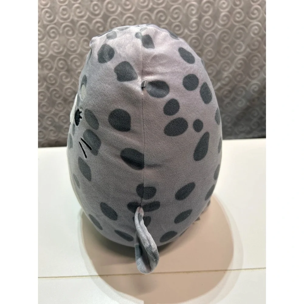 Squishmallow Seal Plush Gray Spotted Stuffed Animal‎ Toy